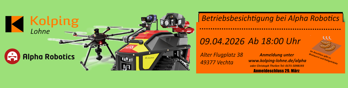 Betriebsbesichtigung Alpha Robotics